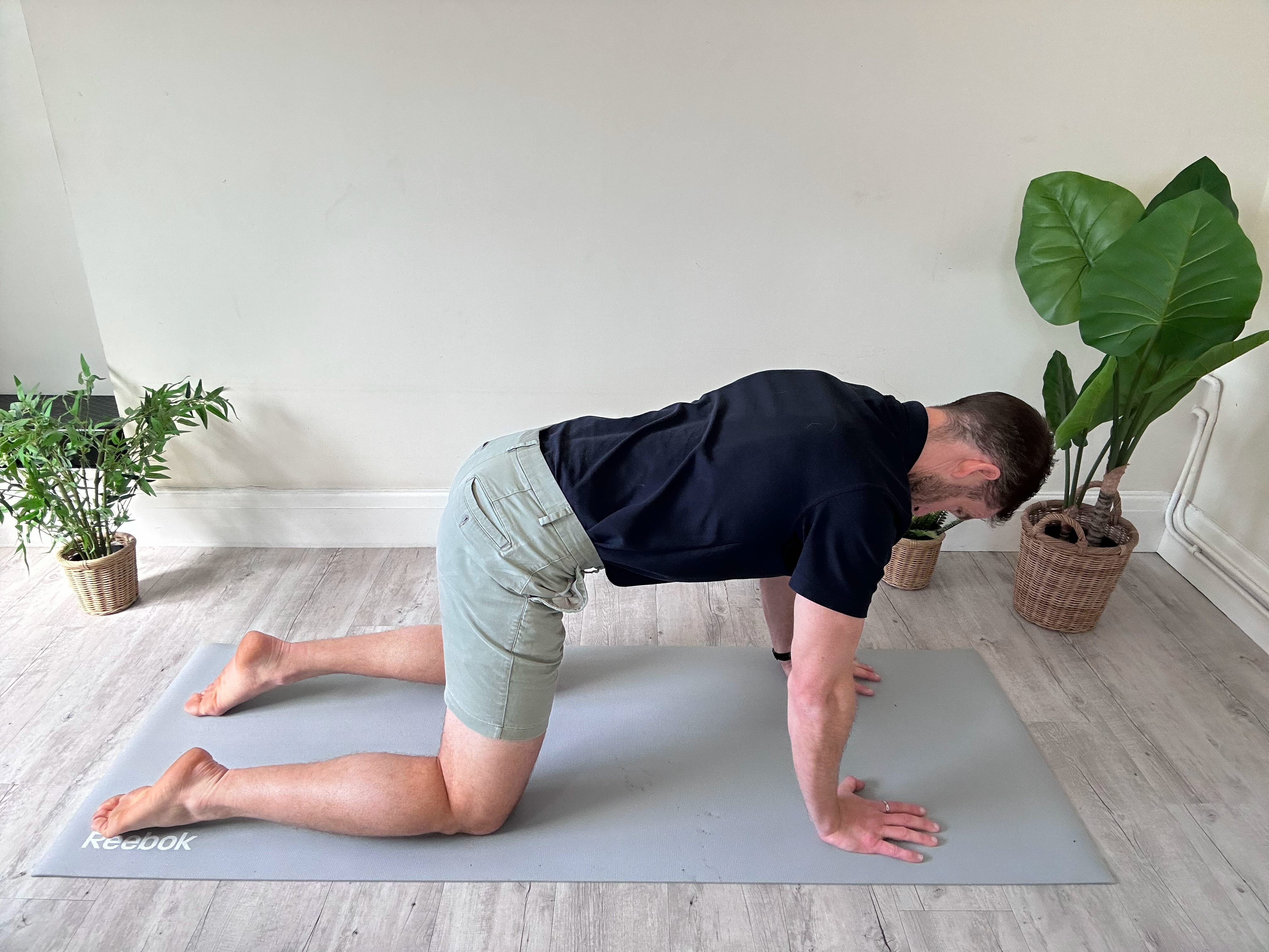 Child’s Pose (Knee-Folded Rest Position)