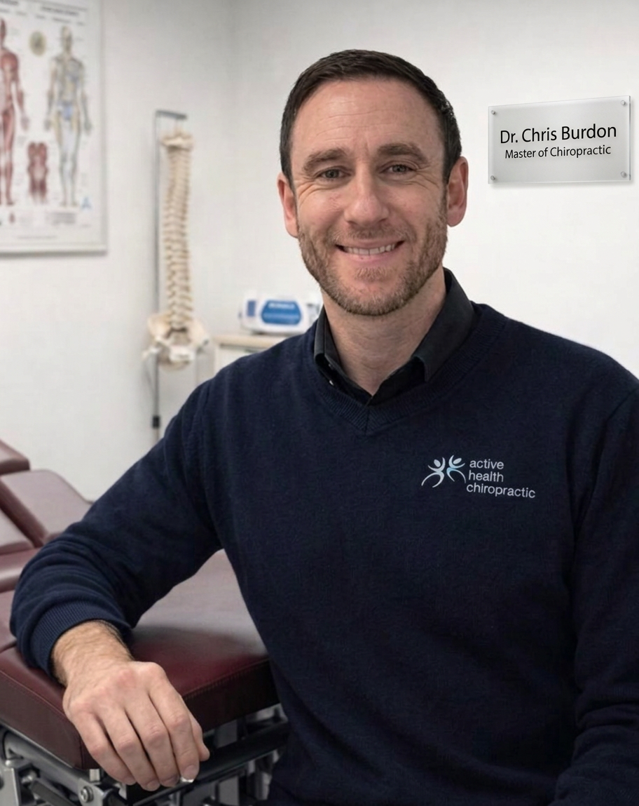 Christopher Burdon DC, chiropractor at Active Health Clinic Portsmouth